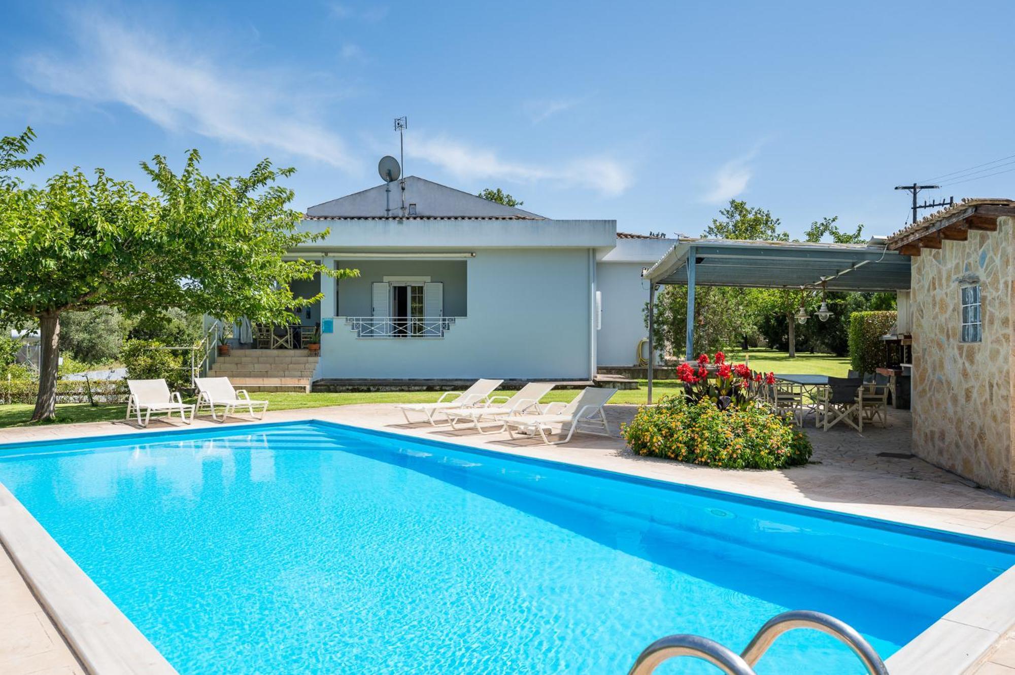 Villa Nefeli With Private Pool By Konnect ذيسْخا المظهر الخارجي الصورة