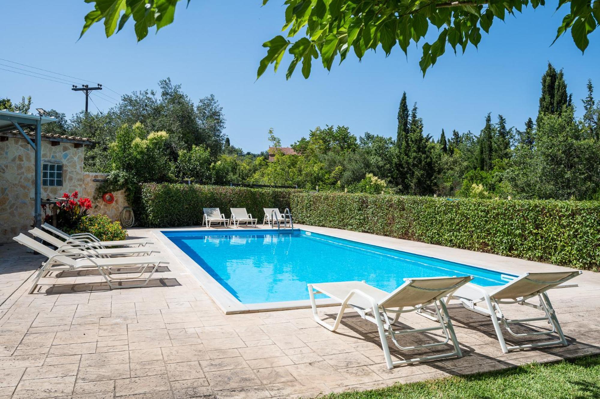 Villa Nefeli With Private Pool By Konnect ذيسْخا المظهر الخارجي الصورة