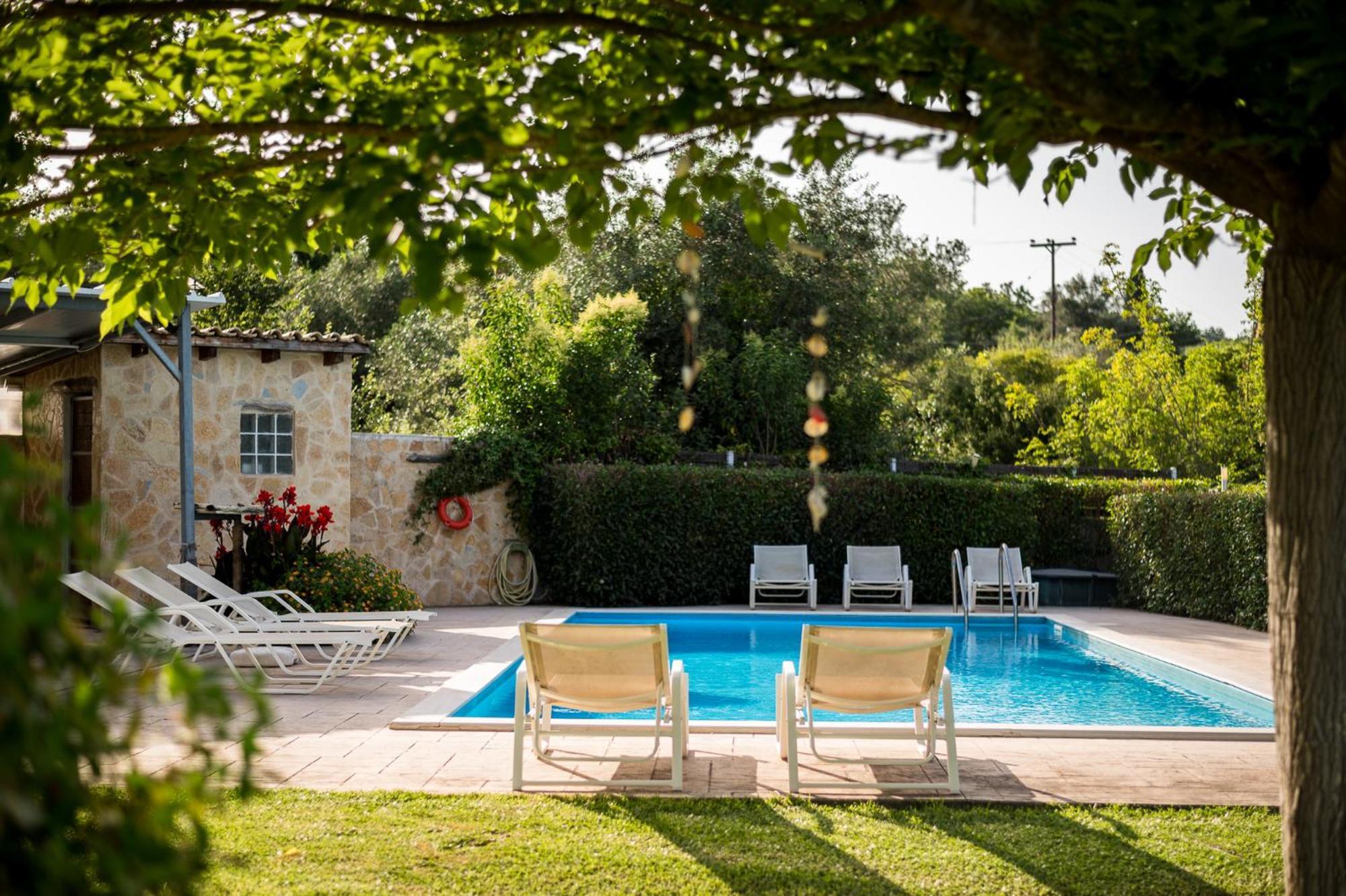 Villa Nefeli With Private Pool By Konnect ذيسْخا المظهر الخارجي الصورة